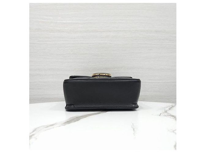 Gucci Mini sac à bandoulière avec chaîne et motif entrelacé - vue 7