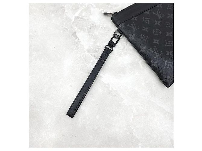 Louis Vuitton Clutch Eclipse Monogram Pochette To Go - vista 5