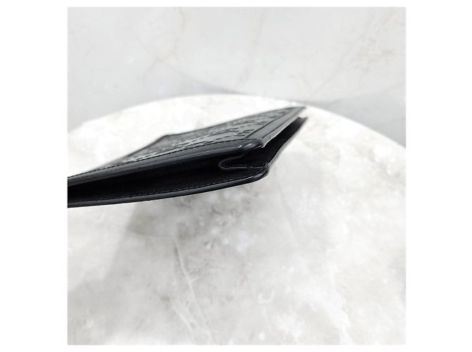 Gucci Geprägte Leder-Clutch - Ansicht 11