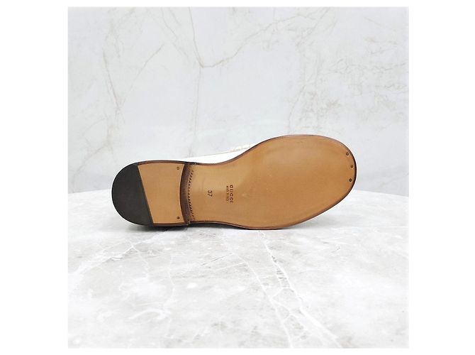 Gucci Mocassini GG Supreme Tassel Canvas Leather - vista 15