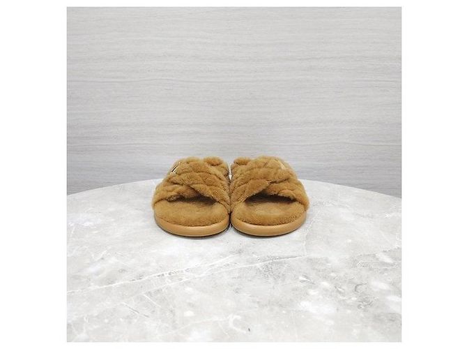 Louis Vuitton Mules Bliss Comfort Camel - vista 2