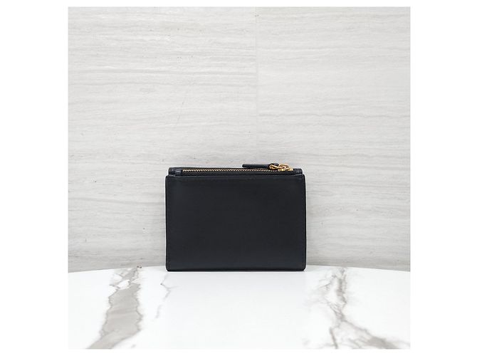 Dior Bobby Bifold Klappgeldbörse aus Box-Leder - Ansicht 10