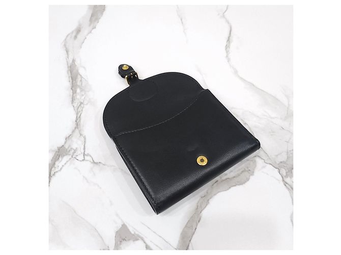 Dior Bobby Bifold Klappgeldbörse aus Box-Leder - Ansicht 12