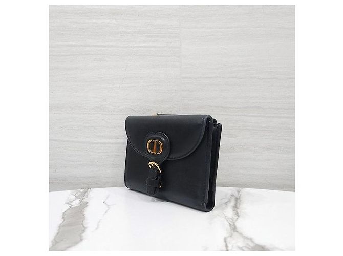Dior Bobby Bifold Klappgeldbörse aus Box-Leder - Ansicht 2