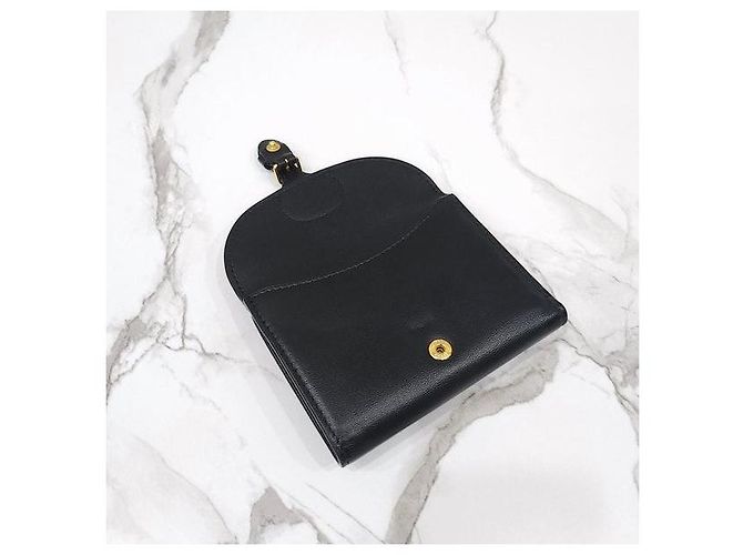 Dior Bobby Bifold Klappgeldbörse aus Box-Leder - Ansicht 5