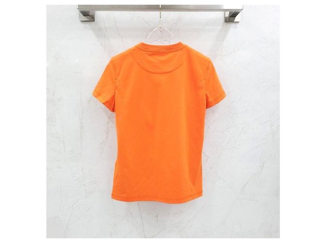 Hermès T-shirt de manga curta reta com estampado - vista 10