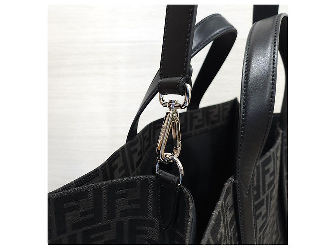 Fendi Borsa shopper in jacquard - vista 15