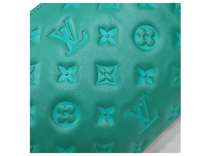 Louis Vuitton Borsa a tracolla Green Coussin BB Chain - vista 15