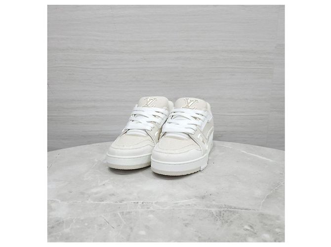 Louis Vuitton Trainer Sneaker Beige - Ansicht 10
