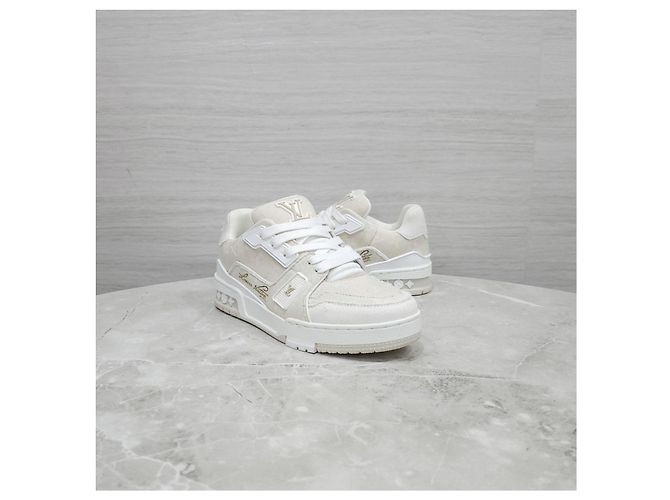Louis Vuitton Trainer Sneaker Beige - Ansicht 13