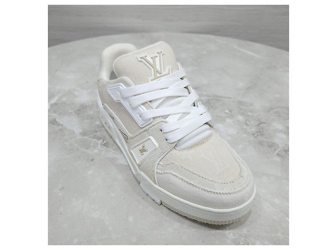 Louis Vuitton Trainer Sneaker Beige - Ansicht 15