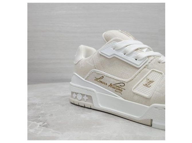 Louis Vuitton Trainer Sneaker Beige - Ansicht 8