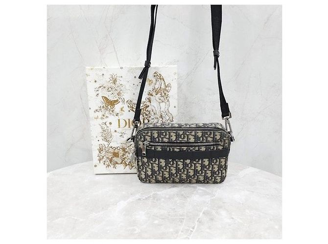 Dior Borsa a tracolla Safari Oblique Maxi Strap - vista 9