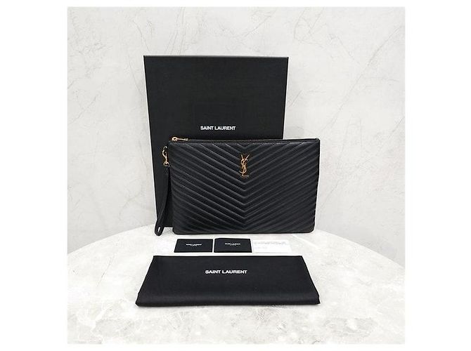 Autre Marque Clutch con tracolla in pelle matelassé - vista 8