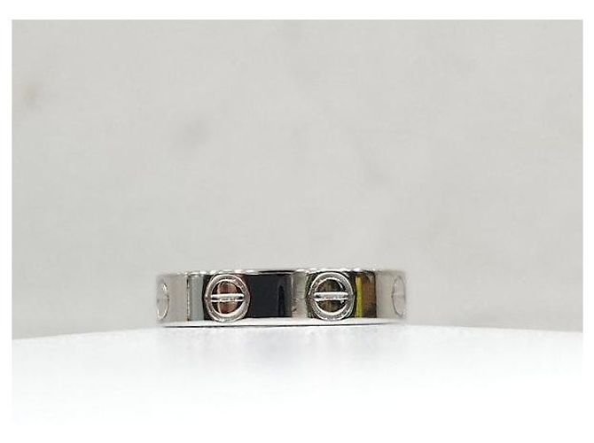 Cartier Anello LOVE Band Oro Bianco Dimensione Small - vista 2