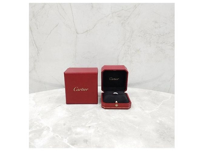 Cartier Anello LOVE Band Oro Bianco Dimensione Small - vista 6