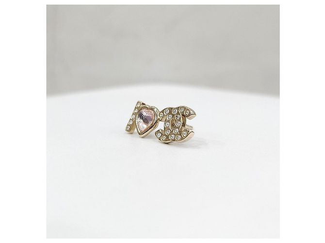 Chanel Orecchini Love Coco Heart Crystal - vista 11