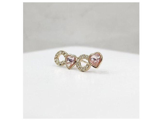 Chanel Orecchini Love Coco Heart Crystal - vista 5