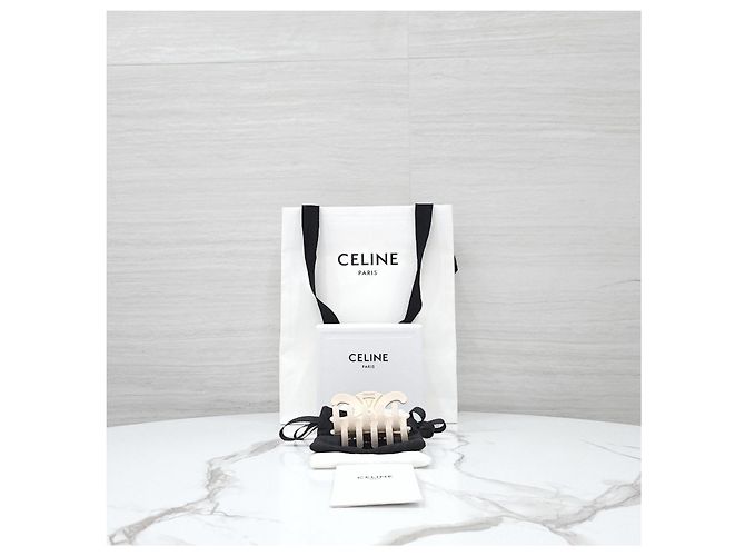Céline Große Haarklammer Ivory - Ansicht 10