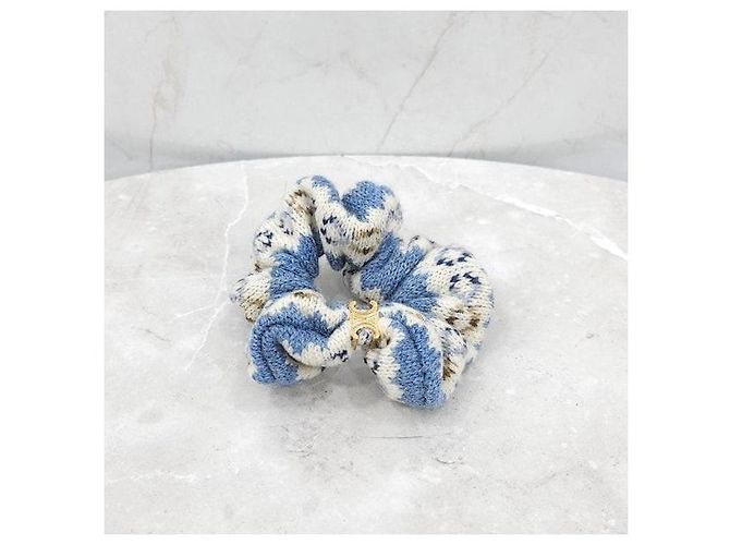 Céline Scrunchie in lana Fair Isle - vista 2