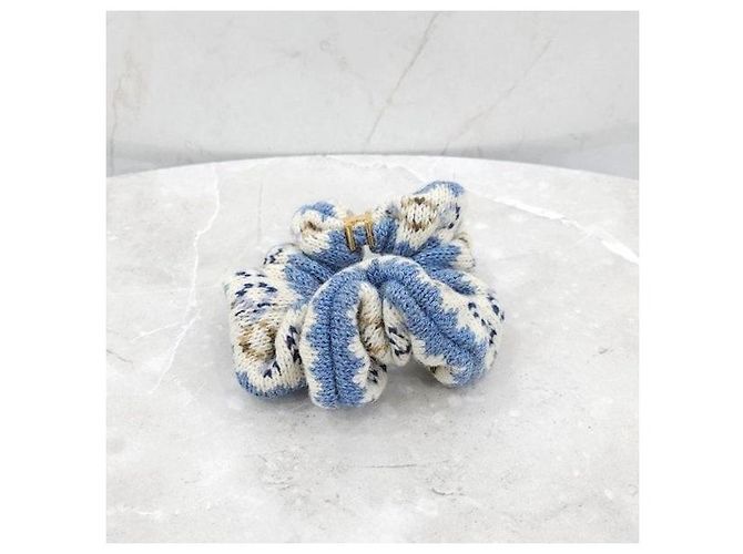 Céline Scrunchie in lana Fair Isle - vista 3