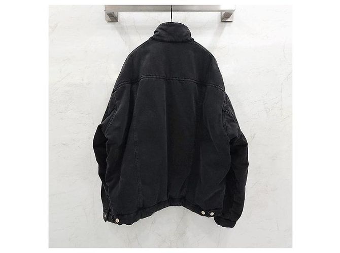 Balenciaga Gesteppte japanische Denimjacke - Ansicht 2