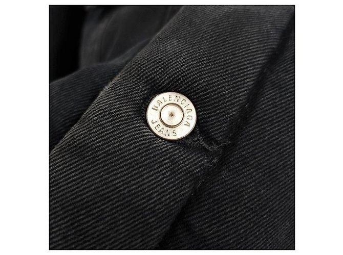 Balenciaga Gesteppte japanische Denimjacke - Ansicht 4