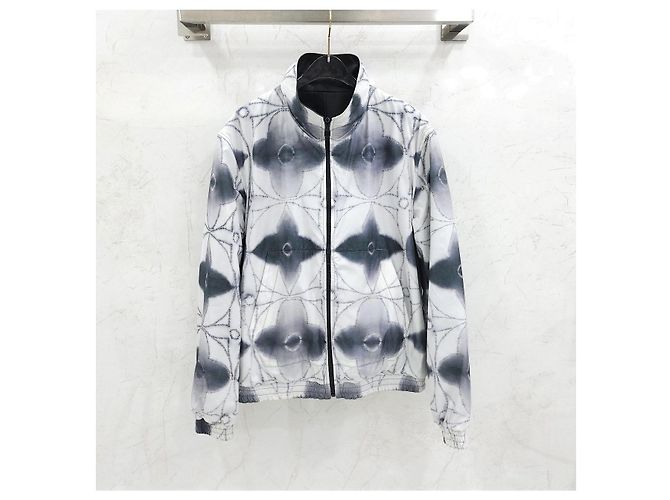 Louis Vuitton Monogram Reversible Mixed Leather Bomber Jacket - view 12