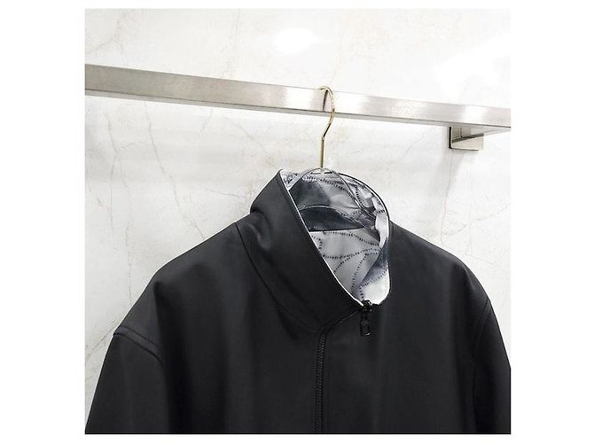 Louis Vuitton Monogram Reversible Mixed Leather Bomber Jacket - view 7