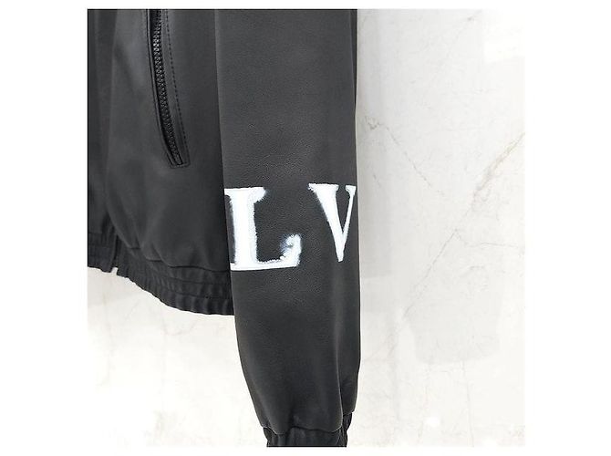 Louis Vuitton Monogram Reversible Mixed Leather Bomber Jacket - view 8