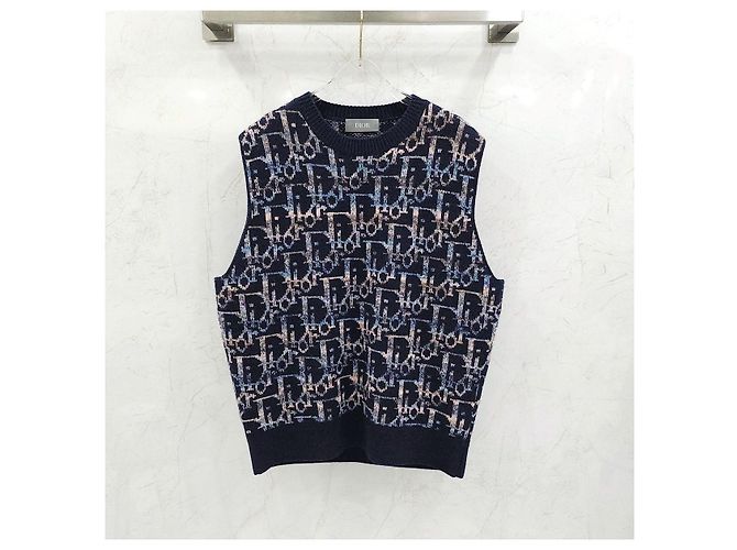 Dior Oblique Jacquard Strickweste - Ansicht 6