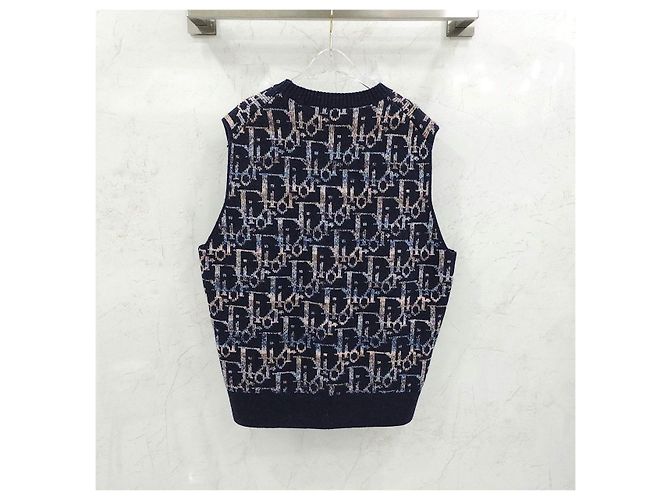 Dior Oblique Jacquard Strickweste - Ansicht 7