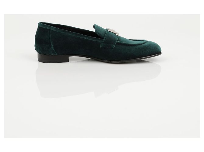 Mocassini Hermès Paris in pelle marrone - vista 7