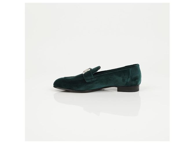 Mocassini Hermès Paris in pelle marrone - vista 8