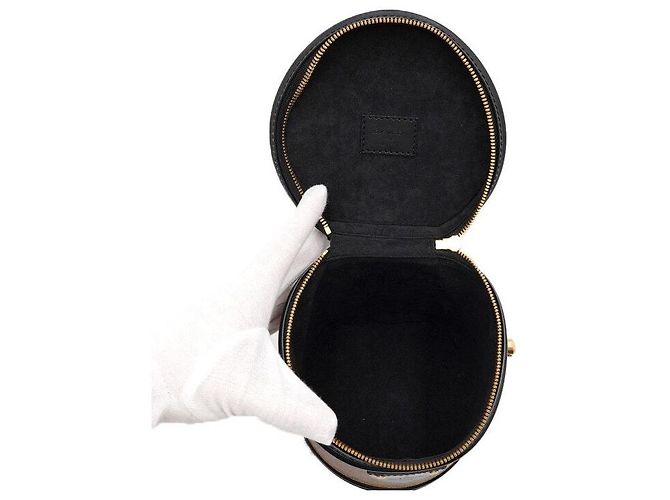 Louis Vuitton Borsa a mano e a tracolla Cannes Vanity in tela Reverse Monogram - vista 5