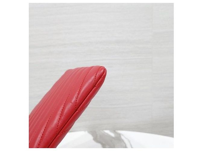 Autre Marque Clutch Cassandra Matelassé Red - vista 8