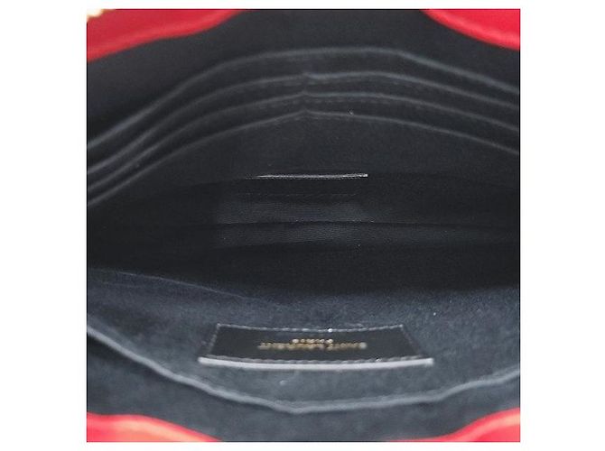 Autre Marque Clutch Cassandra Matelassé Red - vista 9