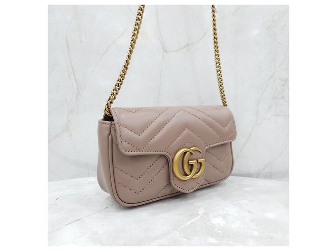 Gucci Borsa a catena GG Marmont Super Mini - vista 13