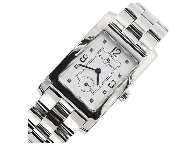 Baume & Mercier Hampton Quartz Steel Unisex-Uhr - Ansicht 2