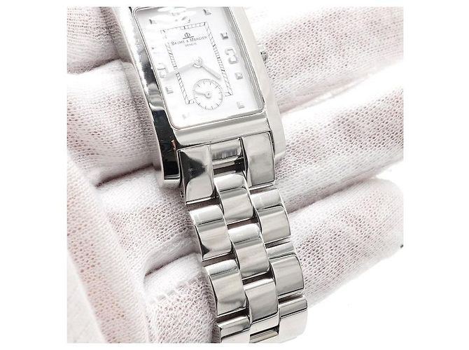Baume & Mercier Hampton Quartz Steel Unisex-Uhr - Ansicht 7