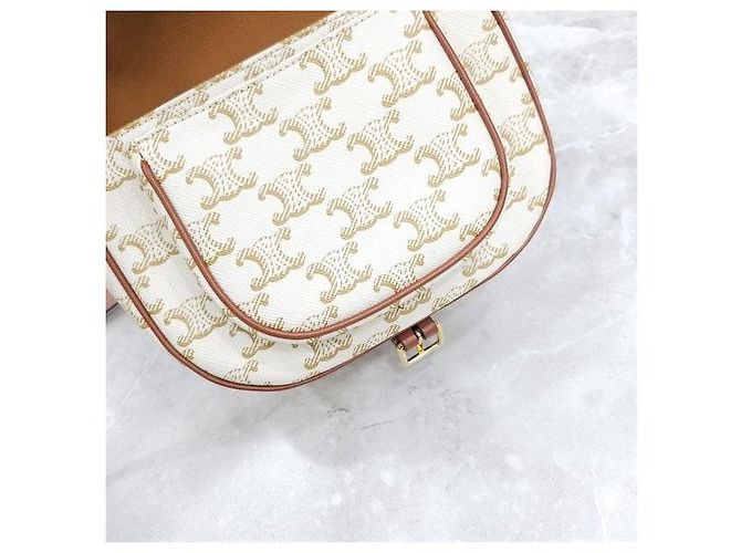 Céline Borsa Polka Medium in tela Triomphe - vista 6