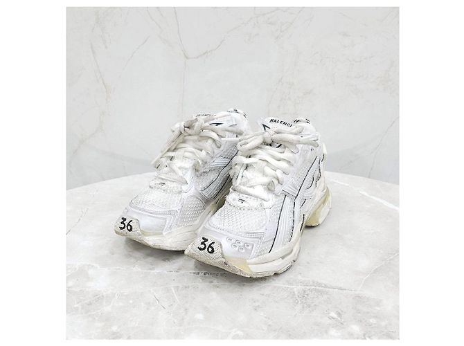Balenciaga Weiße Runner Sneaker - Ansicht 7