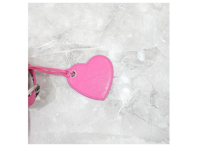 Balenciaga Borsa a tracolla piccola Neo Lurcagol Rosa - vista 5