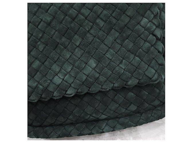 Bottega Veneta Borsa a tracolla Intrecciato Green - vista 14
