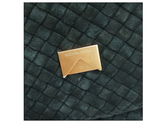 Bottega Veneta Borsa a tracolla Intrecciato Green - vista 15