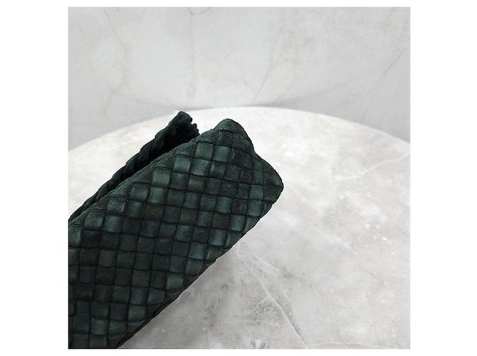 Bottega Veneta Borsa a tracolla Intrecciato Green - vista 7