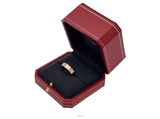 Anello Cartier Love Oro Rosa - vista 5