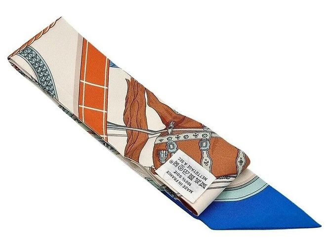 Twilly in seta Hermès - vista 4