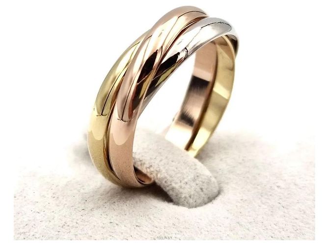 Cartier Trinity Ring Goldfarben - Ansicht 3