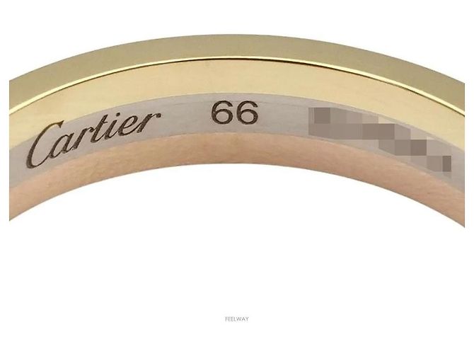Anello Cartier Trinity Vendôme Oro - vista 2